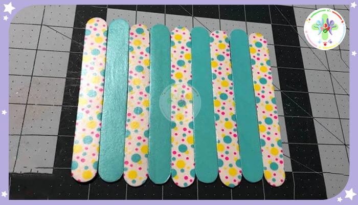 چسباندن روکش به چوب بستنی