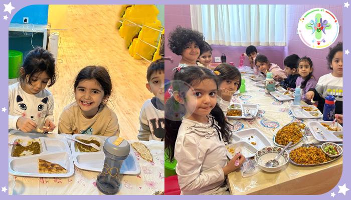 سالن غذاخوری مهدکودک