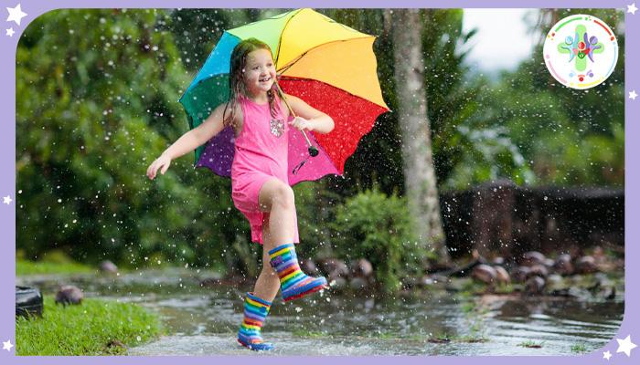 فعالیت های روز های بارانی تابستان برای بچه ها